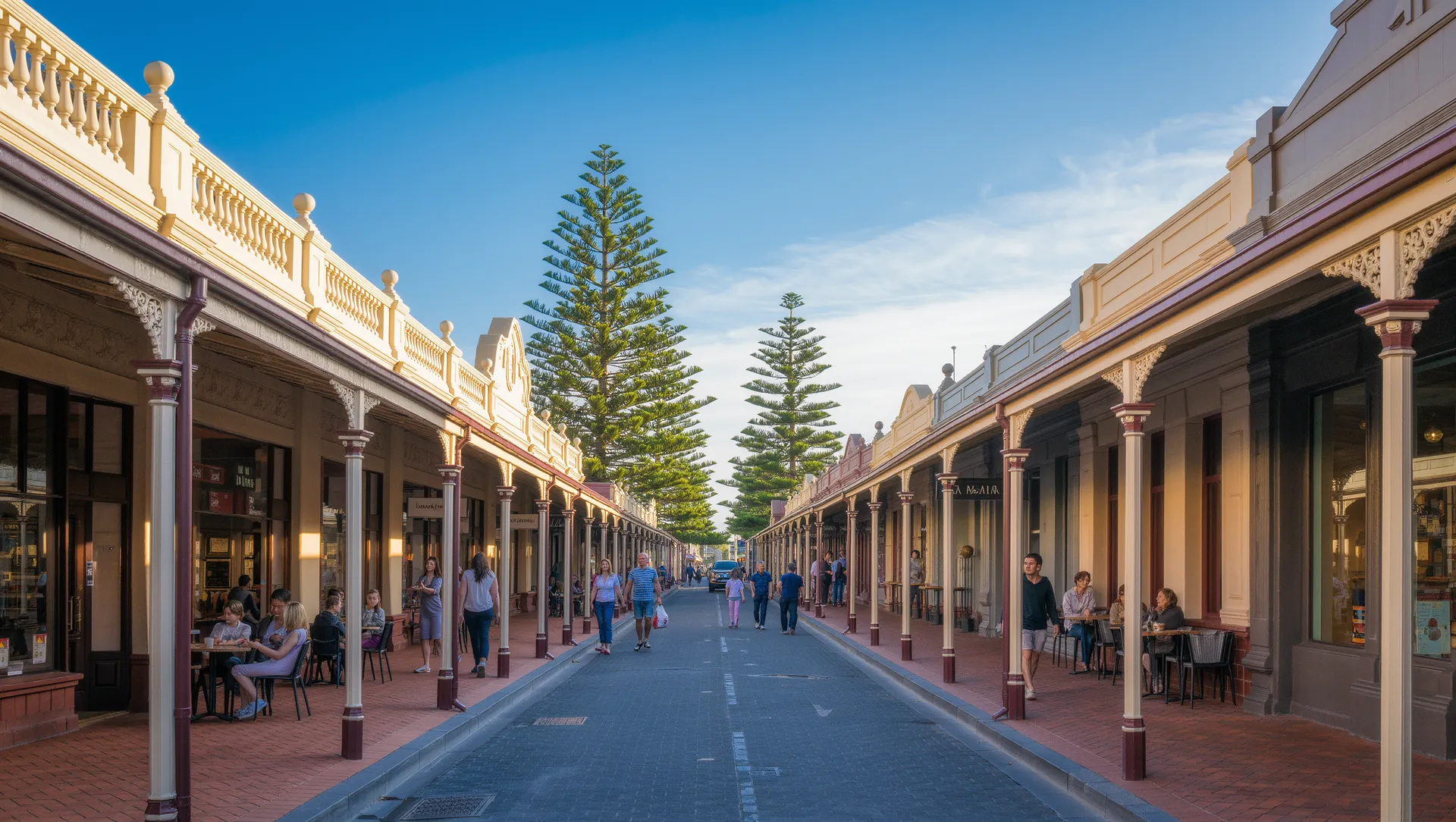 Artist's impression of the future local town centre at East of Aberline